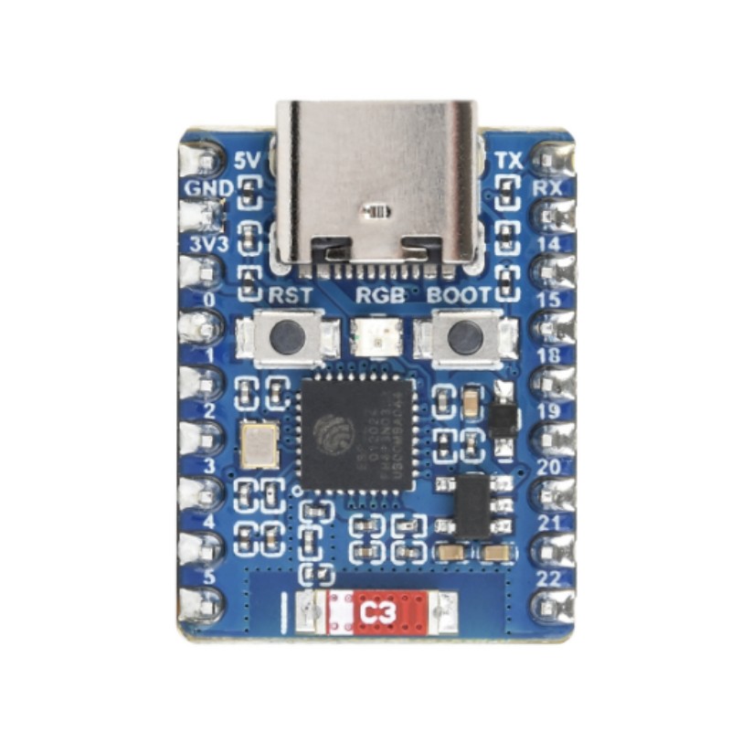 ESP32-C6-Zero-M పిన్ హెడర్ వెర్షన్